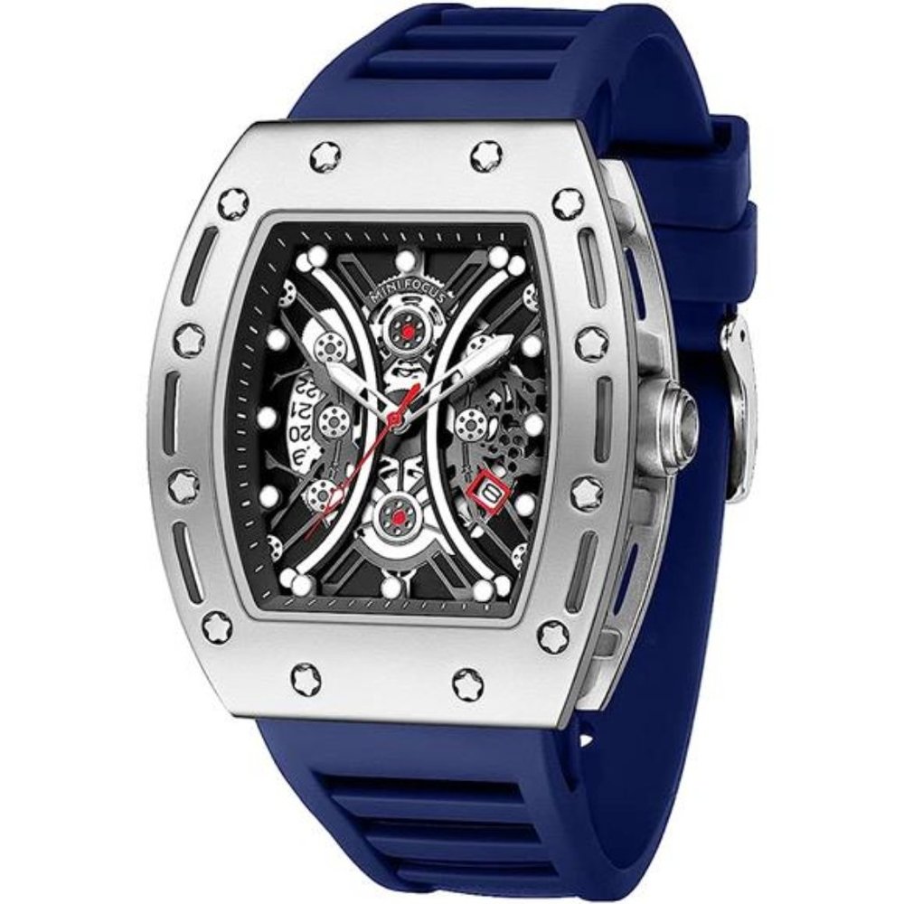 Watch Wristwatch Fashion Hollow Big Dial Luminous Waterproof Sport Analog Quartz